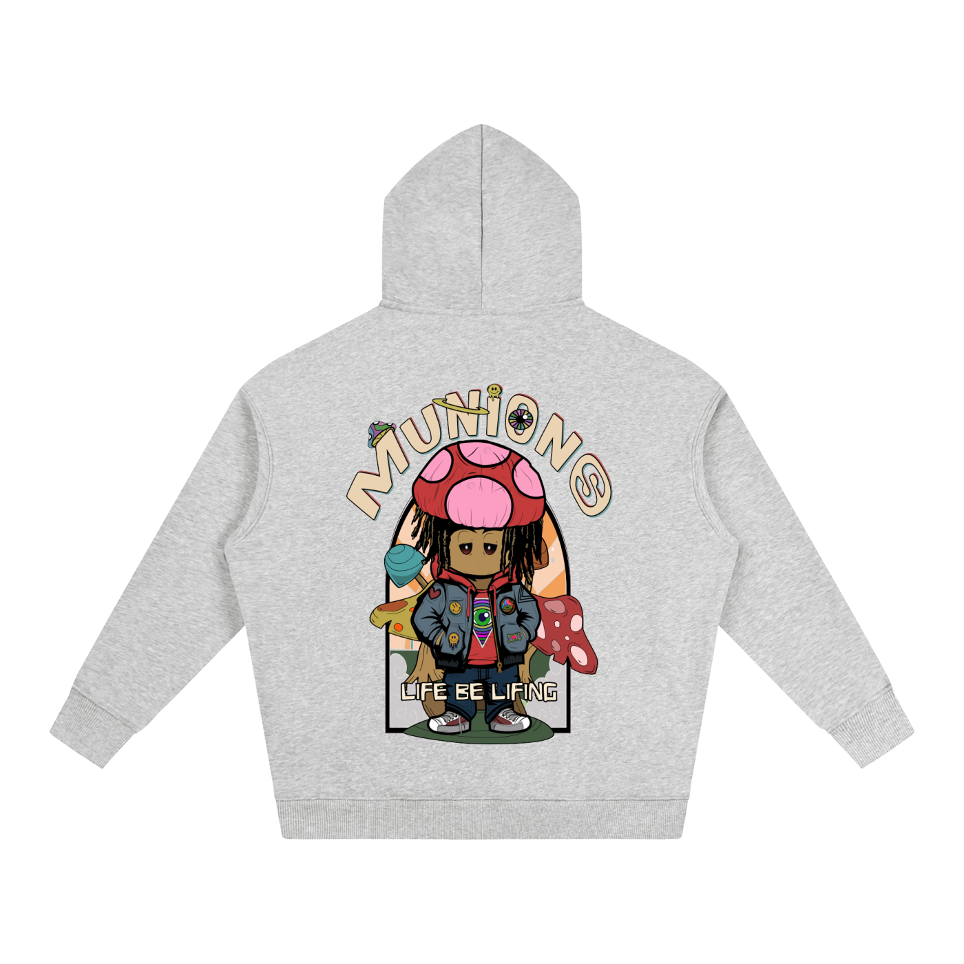 CHAPTER 002 MIIZ ORIGIN COLLECTION— Oversize Fleeced Hoodie