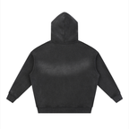 CHAPTER 001 — Living Off Life Sunfade Two-Way Zip Boxy Hoodie