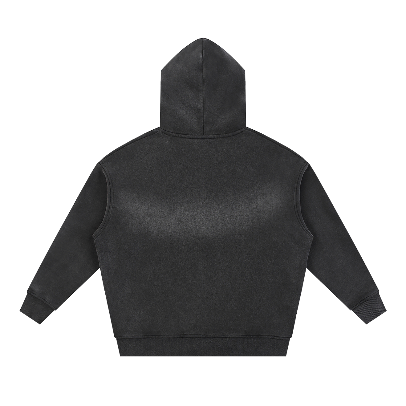 CHAPTER 001 — Living Off Life Sunfade Two-Way Zip Boxy Hoodie