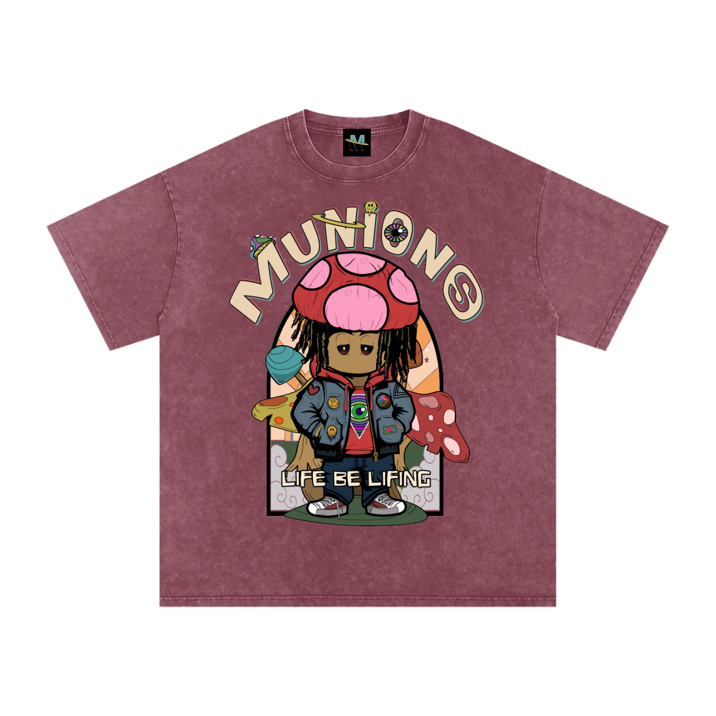 CHAPTER 002 — Miiz Origin Vintage Core Snow Washed Oversized Tee