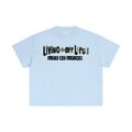 CHAPTER 001 LIVING OFF LIFE-Essential Cotton Boxy T-Shirt