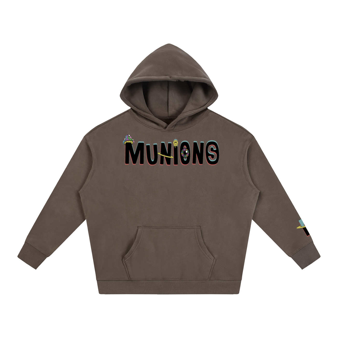 CHAPTER 002.5 MUNIONS OG — Oversize Fleeced Hoodie