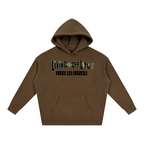 CHAPTER 001 LIVING OFF LIFE-Oversize Fleeced Hoodie
