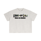 CHAPTER 001 LIVING OFF LIFE-Essential Cotton Boxy T-Shirt