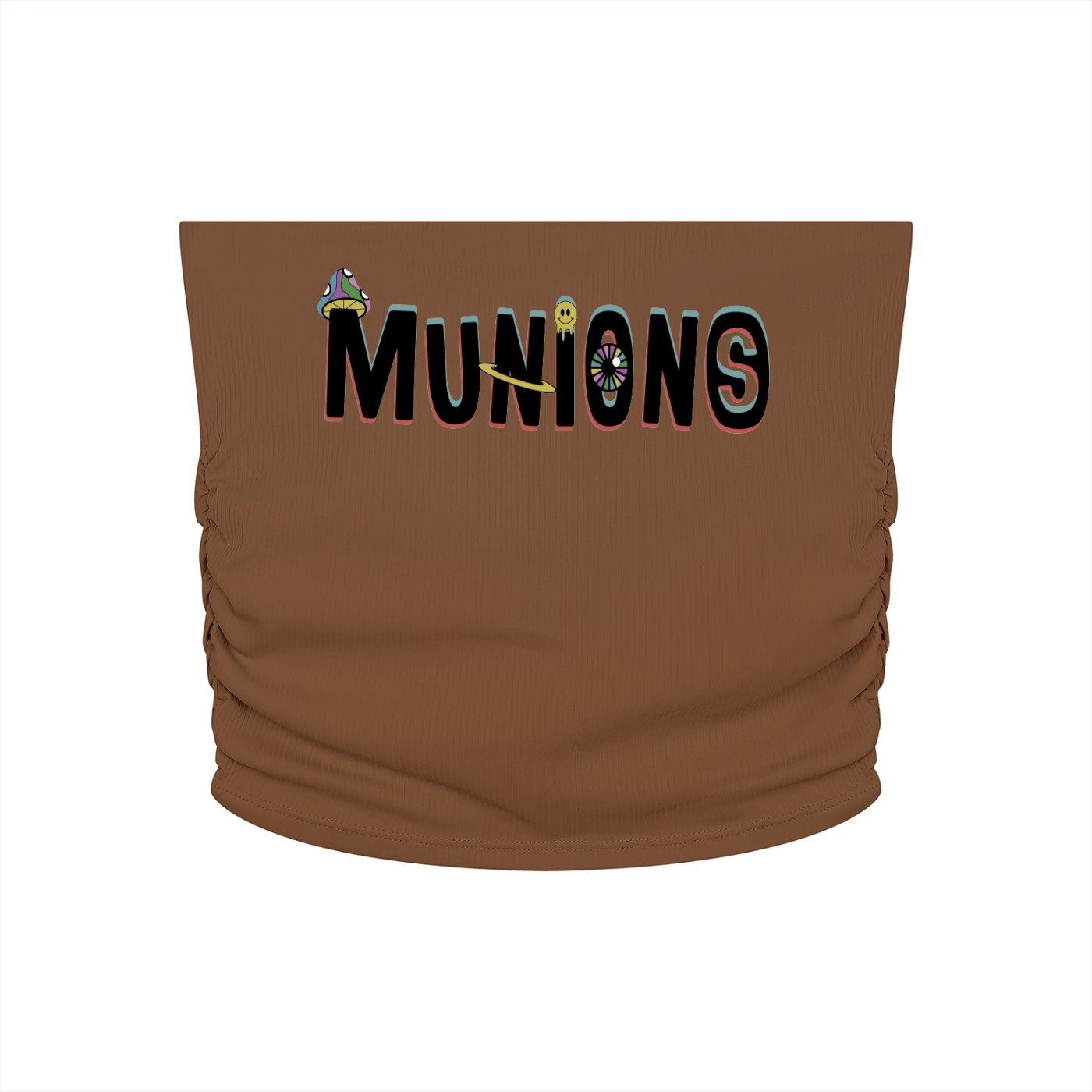 WOMEN'S-MIIZ ORIGIN – Ruched Cropped Yoga Tube Top | Chapter 002