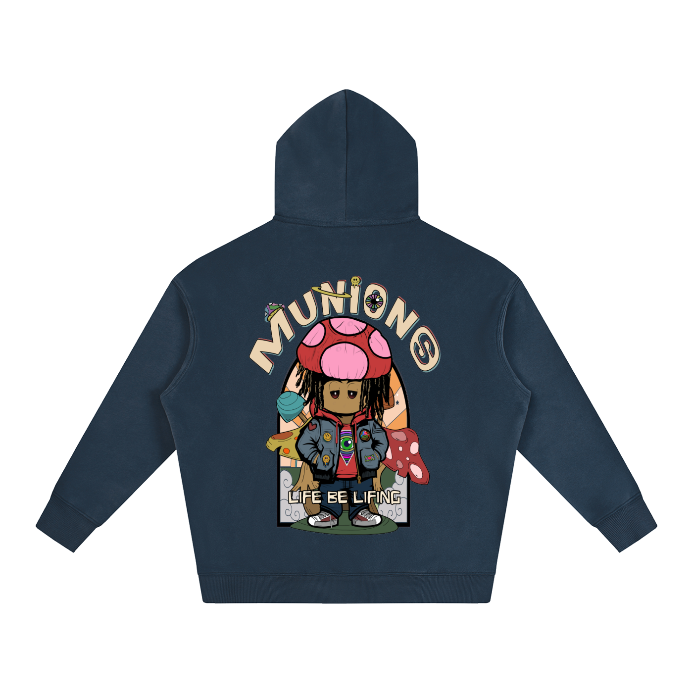 CHAPTER 002 MIIZ ORIGIN COLLECTION— Oversize Fleeced Hoodie