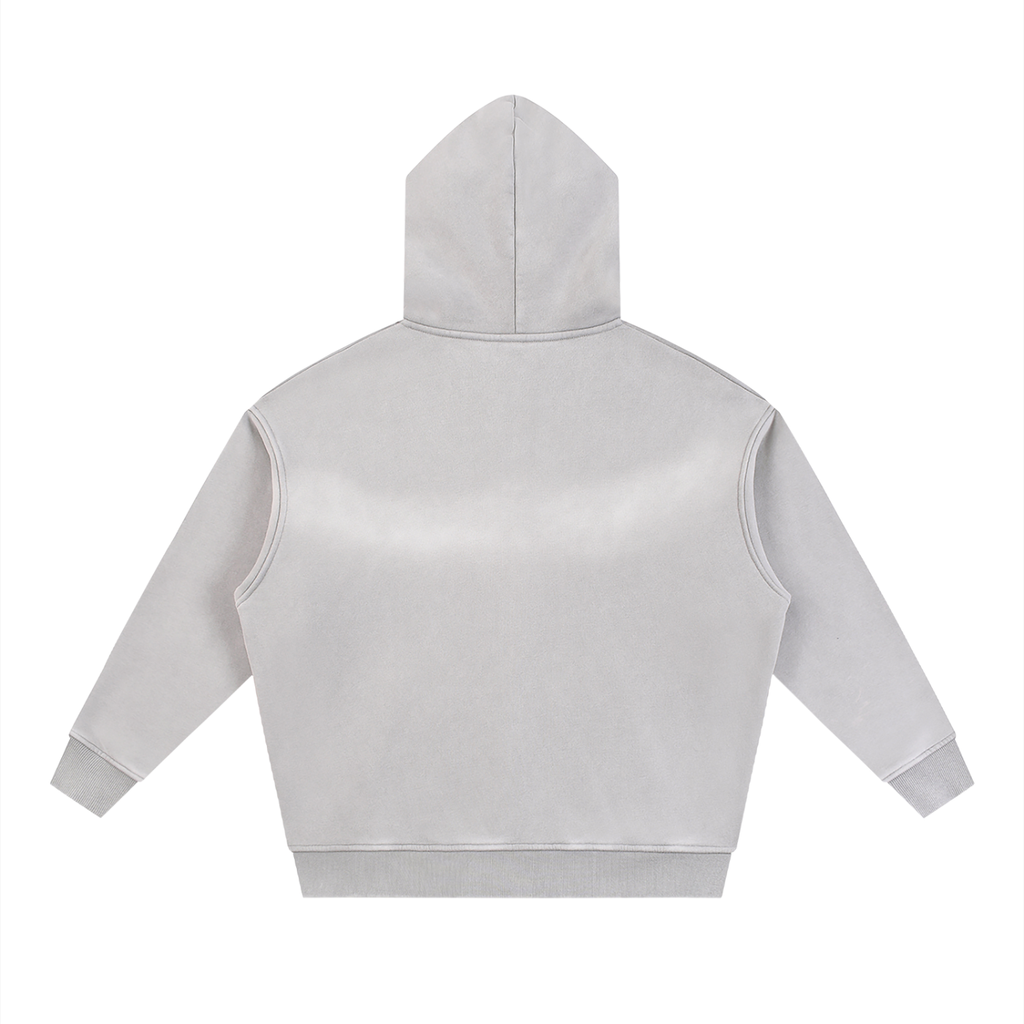 CHAPTER 001 — Living Off Life Sunfade Two-Way Zip Boxy Hoodie