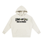 CHAPTER 001 LIVING OFF LIFE-Oversize Fleeced Hoodie