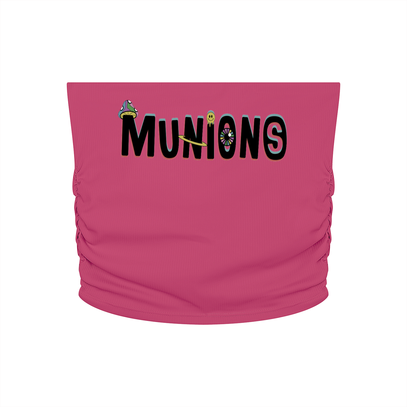 WOMEN'S-MIIZ ORIGIN – Ruched Cropped Yoga Tube Top | Chapter 002